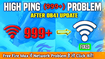 After Update Network 999+ Problem Solve In Free Fire Max// Fixed High Ping Problem for Free Fire
