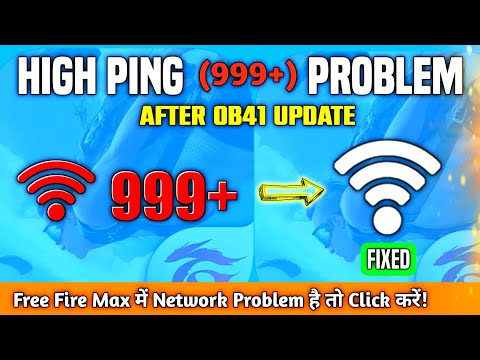 After Update Network 999+ Problem Solve In Free Fire Max// Fixed High Ping Problem for Free Fire