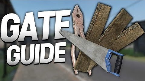 How to Build Gate In Dayz|2025|New|