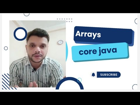 Lecture 8: Arrays | core java | complete series #array - YouTube