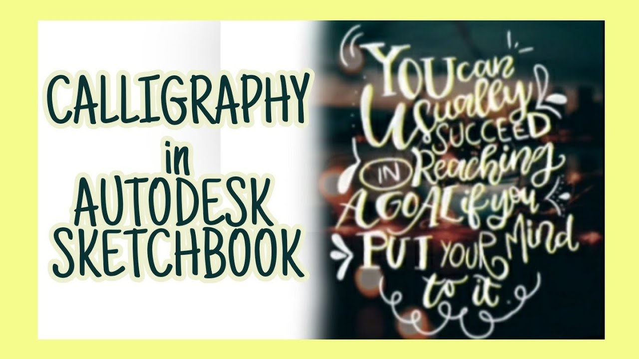 calligraphy on autodesk sketchbook calligraphy on autodesk sketchbook