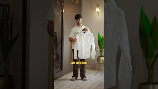 Wardrobe basics for men | Styling White shirt for men #fashion #styling