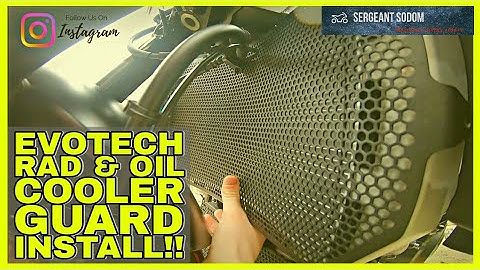 EVOTECH Radiator & Oil Cooler Guard | 2023 Yamaha MT10