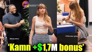 Emotional scene: Taylor Swift gathers with her dancers & Shocks them with MASSIVE bonus checks