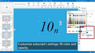 Focusky Tutorial: Add Superscript And Subscript In Presentation With Ease