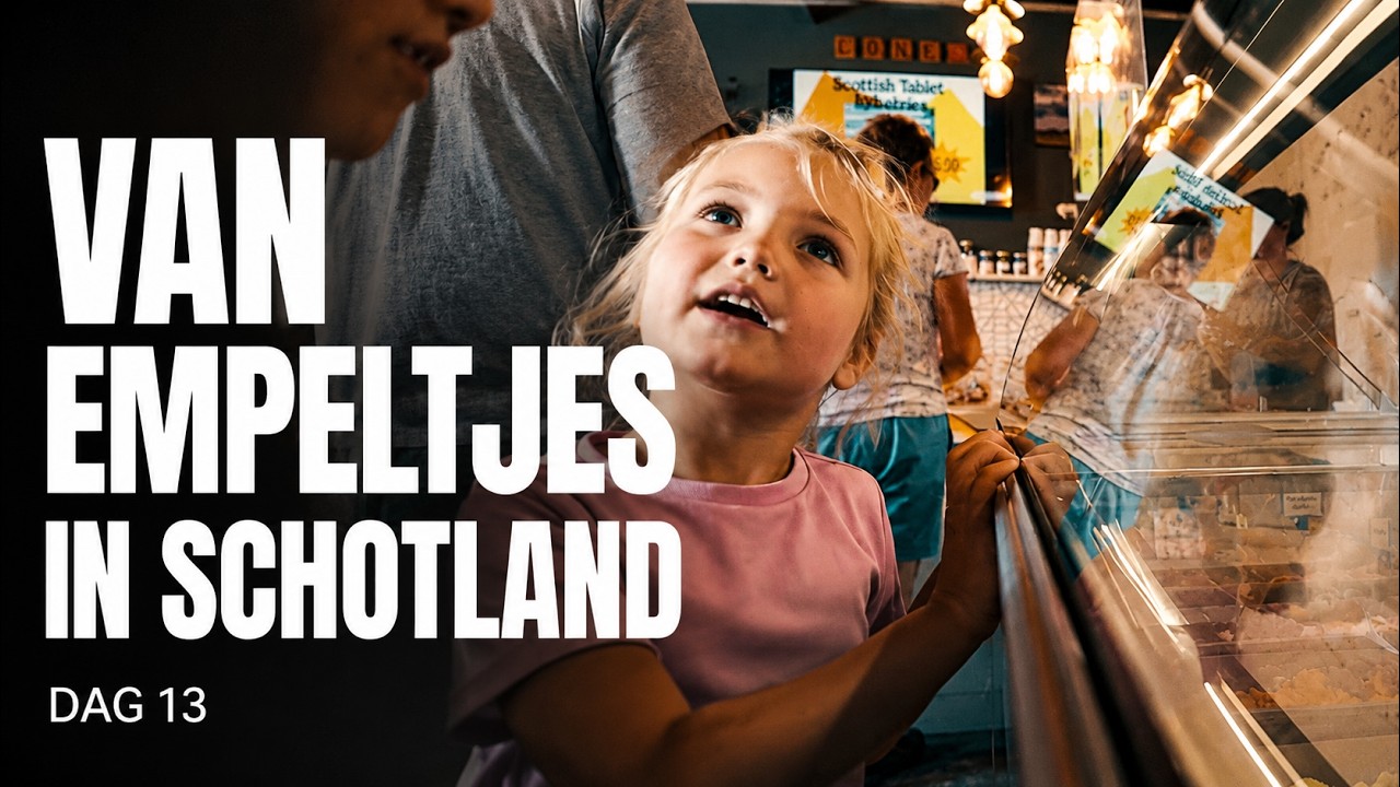 Videobeeld van vakantiedag 13 bij een Schotse ijssalon