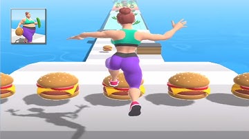 Fat 2 Fit! MAX LEVEL -  NEW BIG UPDATE iOS, Android Gameplay Walkthrough  (1-7) HR3334 BN11M