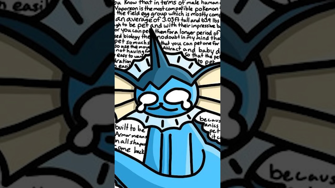 The Copypasta that RUINED Pok&eacute;mon | #vaporeon #pokemon