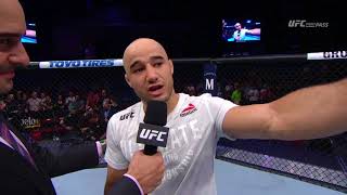 Fight Night Utica: Marlon Moraes Octagon Interview