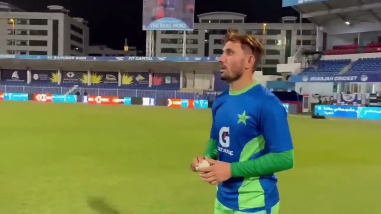 Zaman Khan and Abdullah Shafique training session | Pakvsafg|Pakistan vs Afghanistan T20 Series 2023