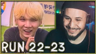 RUN BTS - 22-23 Эпизоды 😍 СОБАААААЧКИ 😍 РЕАКЦИЯ