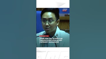 Study: More than half of partylists in PH 2025 polls do not represent marginalized | ANC
