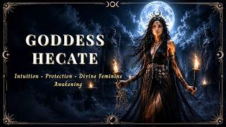 ♛ Goddess Hecate Invocation ☾𖤓☽  Intuition, Protection & Divine Feminine Awakening Subliminal