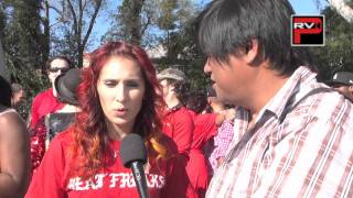 Dancers Alliance "It's About Time" Flash Mob in Front of Sony Music BH - Respect