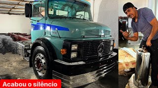 finalmente funcionamos o Mercedes-Benz 1518 e 710 a venda #ferigolocaminhoes