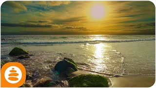 Sunset Beach 4k video 🔆 Relaxing Music Films - 0097