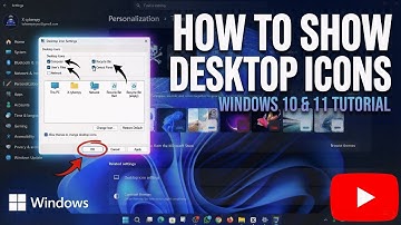 How To Show Desktop Icons In Windows