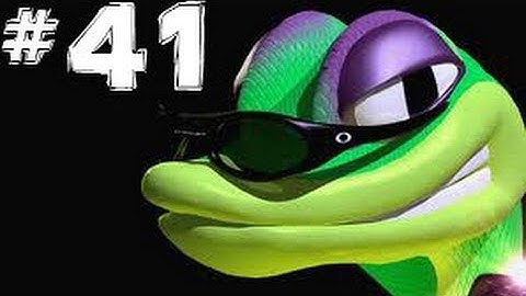 Gex: Enter the Gecko 100% Walkthrough - Part 41: This Old Cave - Bounce Up the Flowers HQ