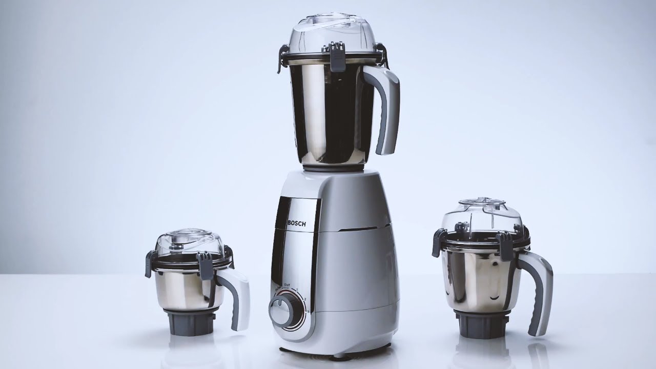 Bosch Truemixx Style Mixer Grinder 3 Jars Youtube