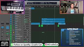 Making a track in Logic Pro X | Music production [LIVE STREAM ]