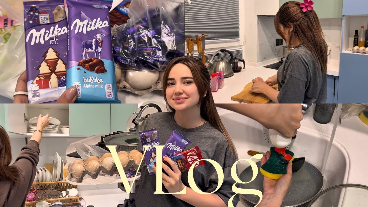 Yeni mətbəxim🍕Yetərsizlik hissi | Aziza Majidova VLOG ❤️