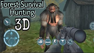 || Forest Survival Hunting 3D Android Full Gameplay screenshot 1