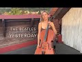 THE BEATLES - YESTERDAY cello cover || by Maria Opera