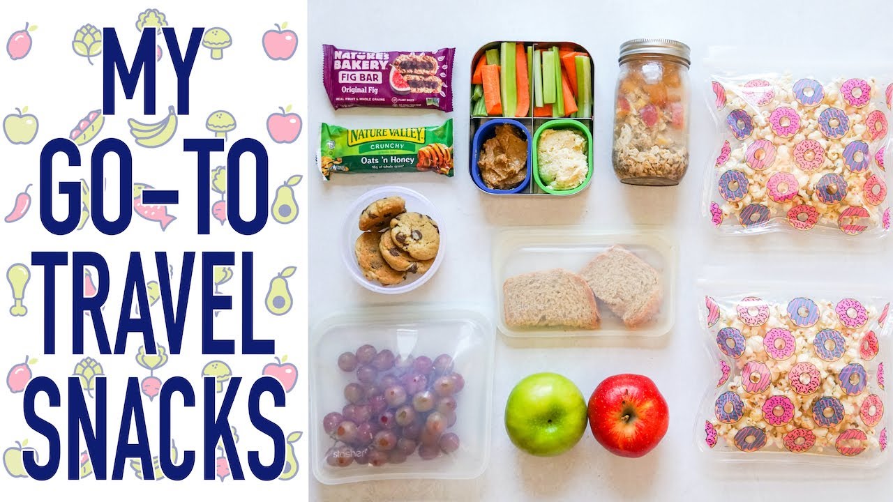 25 delicious travel snacks for road trips and long flights