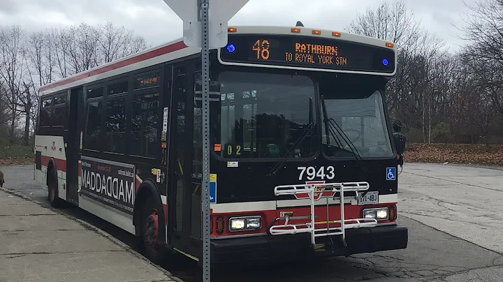 TTC Ride Video on 7943 on route 48 Rathburn