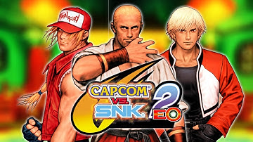 Capcom vs SNK 2 EO (Terry/Geese/Rock Howard) [GameCube LongPlay/Playthrough]