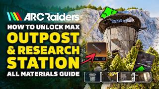 ARC Raiders Outpost & Research Station Guide - ALL Upgrades & Material Locations