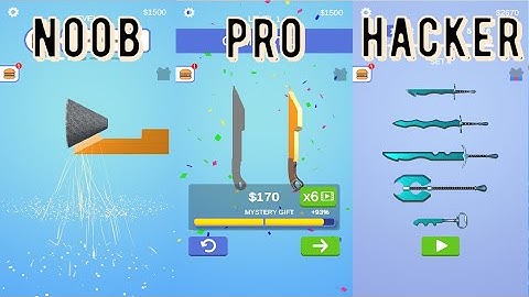 Sharpen Blade | NOOB vs PRO vs HACKER