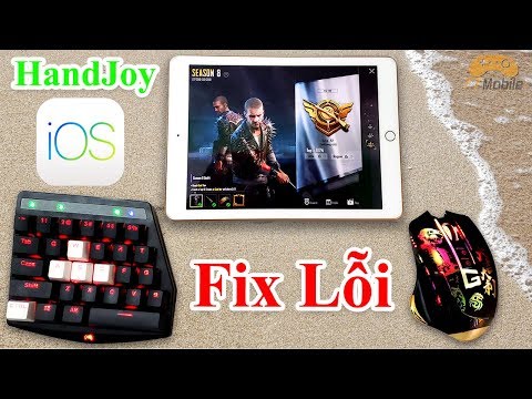 HandJoy – Hướng Dẫn Fix Lỗi Xuống Xe Mất Chuột – Ghìm Tâm Vảy Lên Trời – Ping Nhanh Mất Chuột IOS