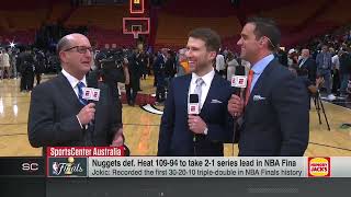 Van Gundy after Jokic & Murray’s double triple-doubles: There’s no great answer vs. great players