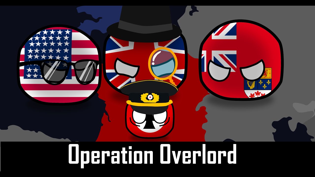 COUNTRYBALLS: Operation Overlord (D-Day)