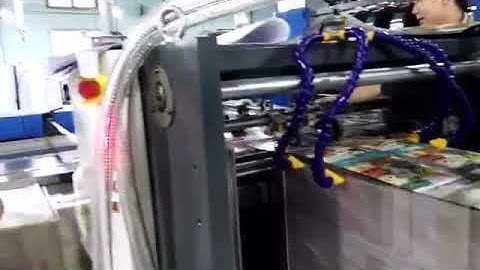 CWH Exercise book flexo printing manufacturering line AFPS-1020B