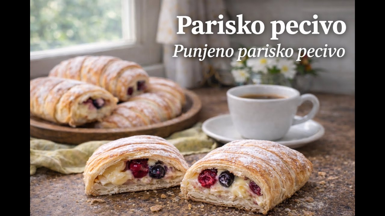 Parisko pecivo sa šumskim voćem