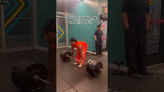 Heavy deadlift 😆😤💪🏾 next time … #motivation #powerlifting