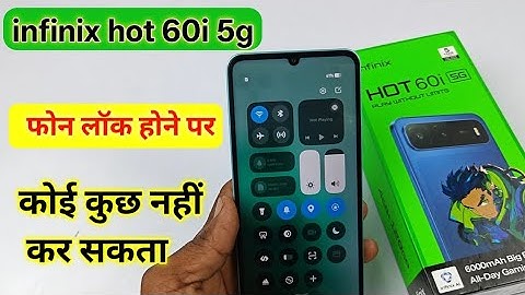 Infinix hot 60i me notification off | infinix hot 60i me lock screen par status bar kaise hide kare