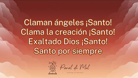 Santo por siempre La IBI - karaoke mujer un tono menos