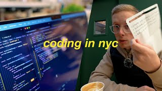 a *technical* coding vlog  building a startup in new york city