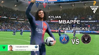 EA FC24 | Kylian Mbappe | Hat-trick goals | PS5 🎧🔥 #mbappe #fc24 #5