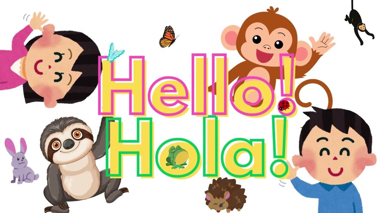 Hello - Hola (Learn English and Spanish as you Sing Along with Estepe Music, Jr.!)