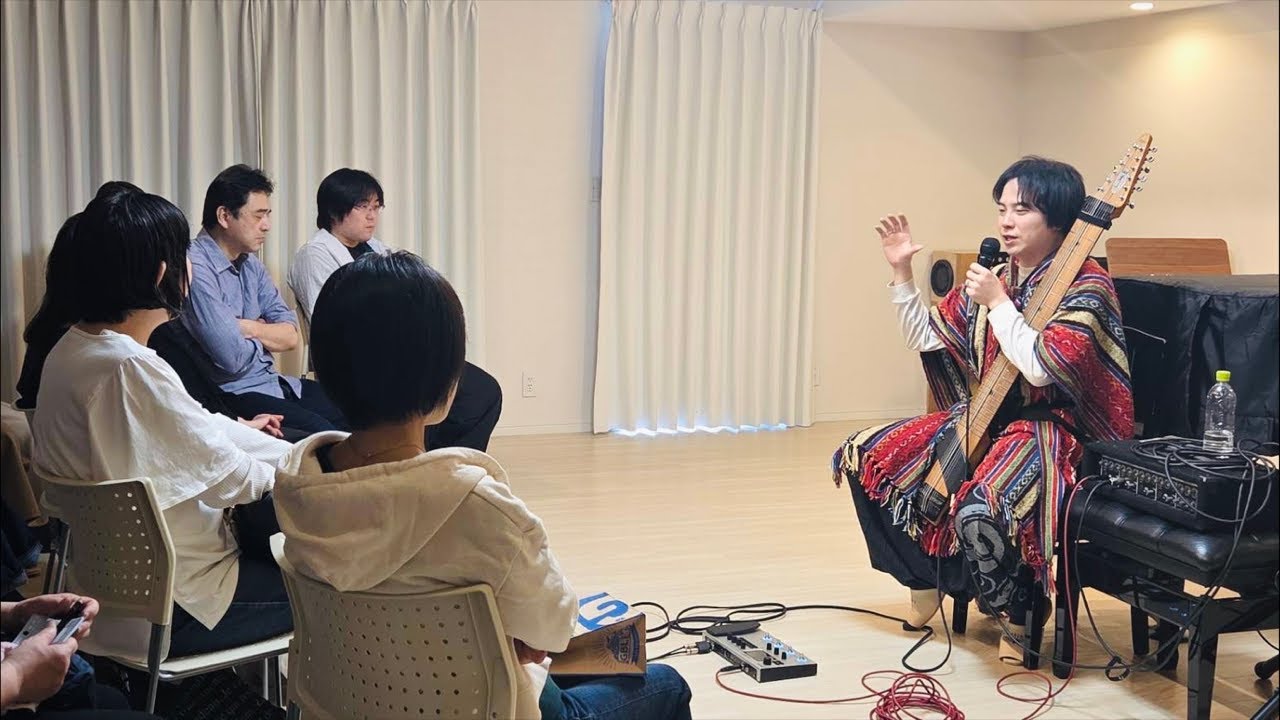 5/9(土)からジブリカバーアルバムサブスク解禁！！チャップマンスティックで癒しの音楽奏でてます！！