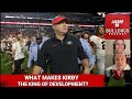 What georgia football does consistently better than everyone else in player development nfl draft