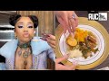 Saweetie Goes Crazy On Thanksgiving Leftovers