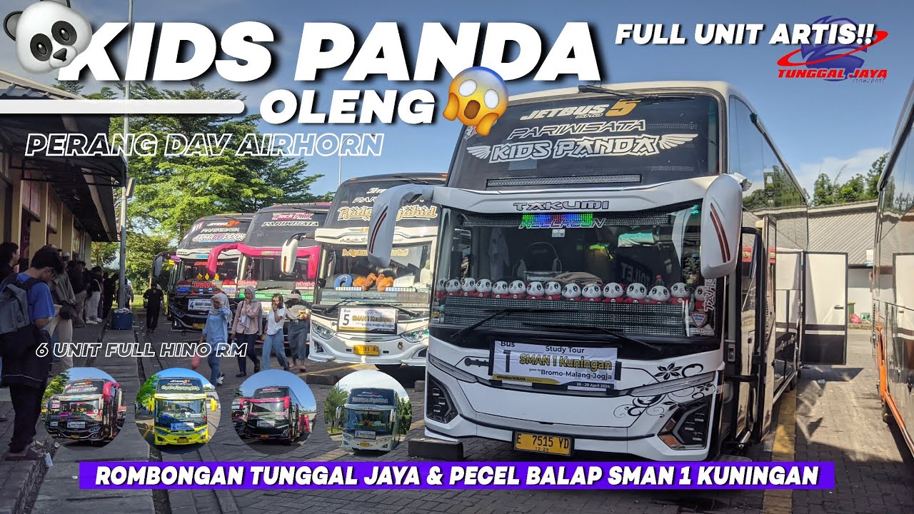[ROMBONGAN ARTISNYA KUNINGAN‼️] Konvoi 6 Unit Tunggal Jaya & Pecel Balap di Malang