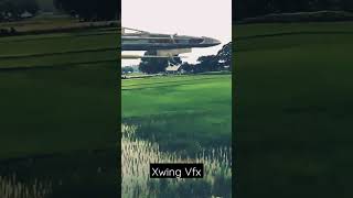 xwing VFX made in after effects element 3d