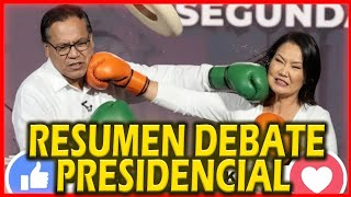 RESUMEN DEBATE PRESIDENCIAL SEGUNDA VUELTA 2026