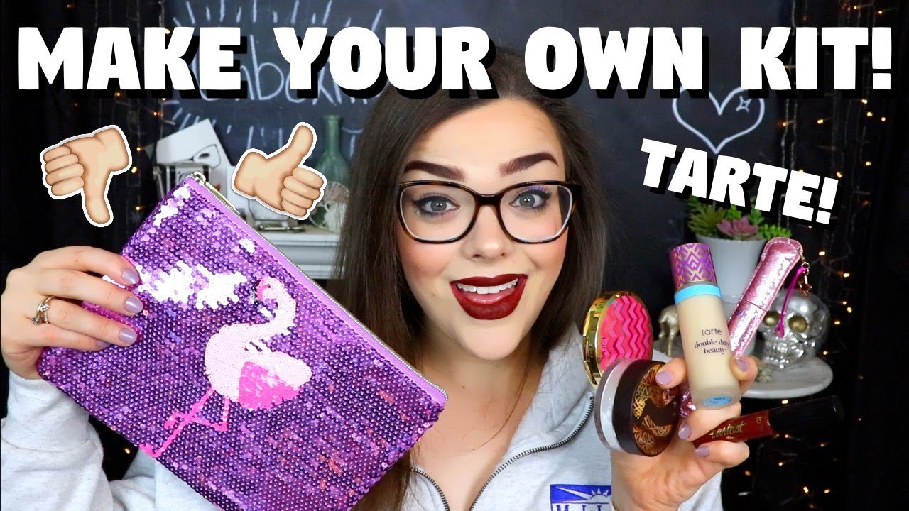 MAKE YOUR OWN TARTE KIT! Unboxing & Try On! Better Than Last Time